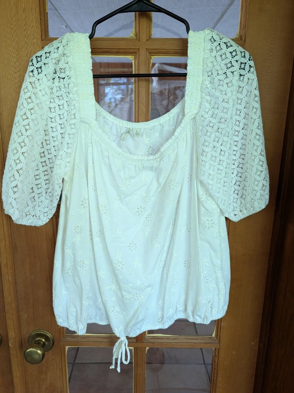 Cato White Summer Top